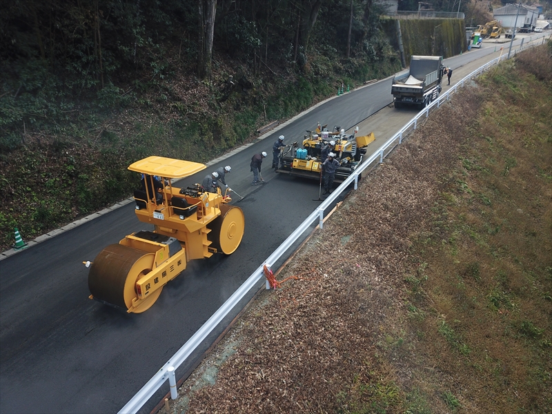 道路舗装工事は徳島県東みよし町の株式会社三陽建設